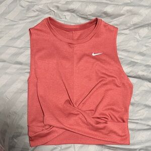Nike Women's wrap front cropped tank